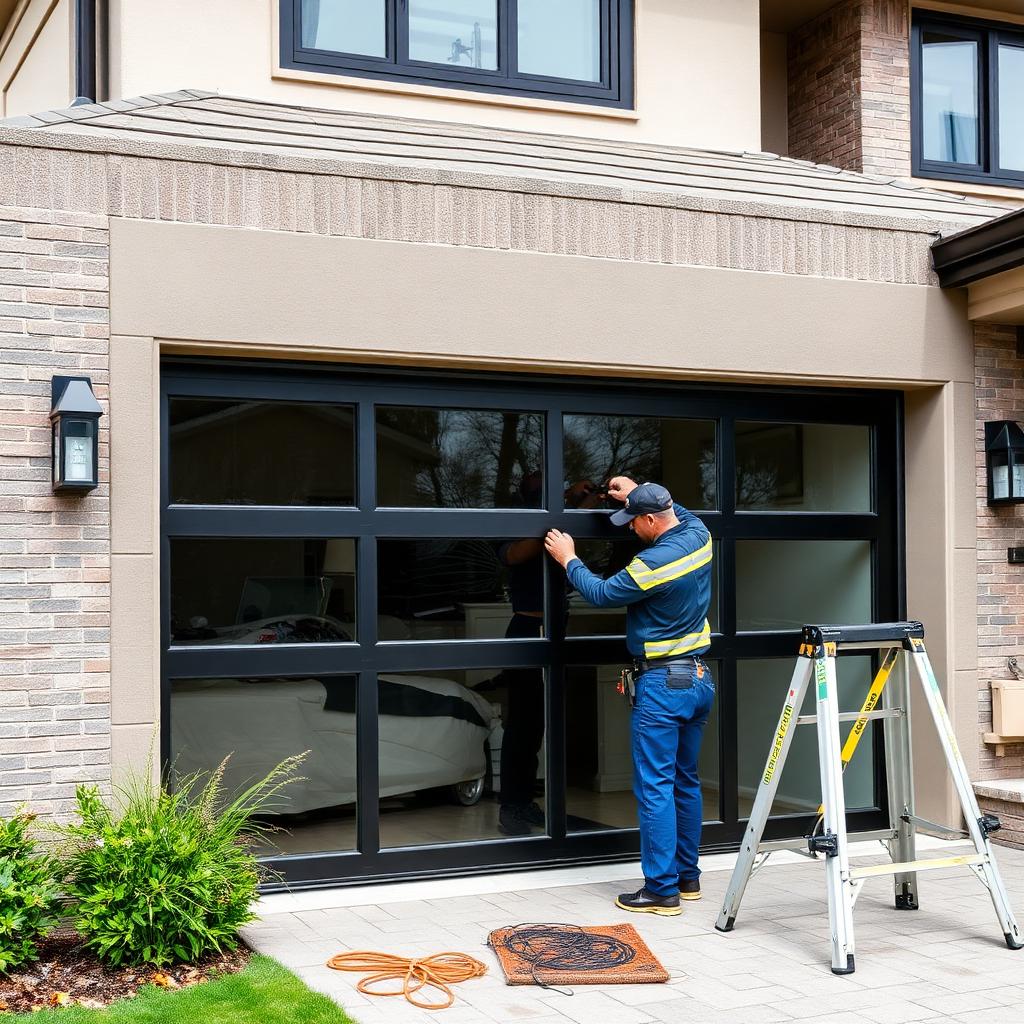 Installation service - professional garage door installation
